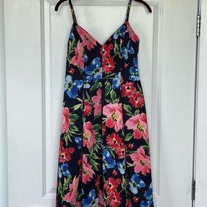 Floral Spaghetti Strap Dress